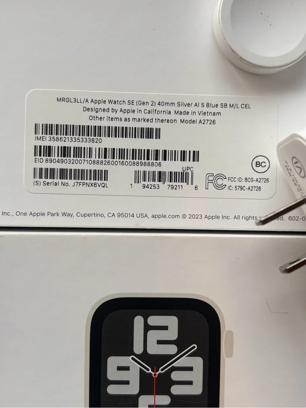 Apple smartwatch 2nd